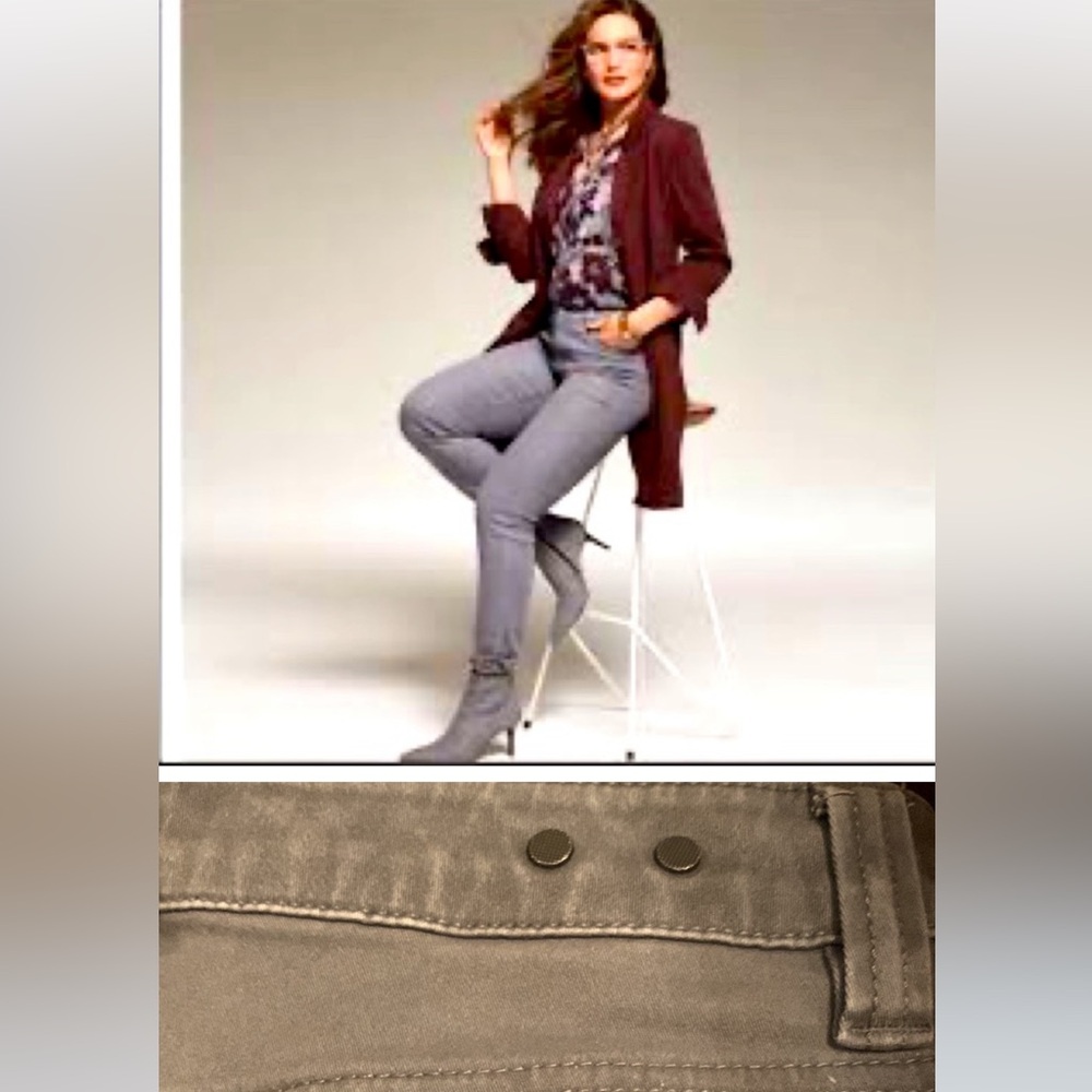 SALE Cabi soft gray jeans - set below waist